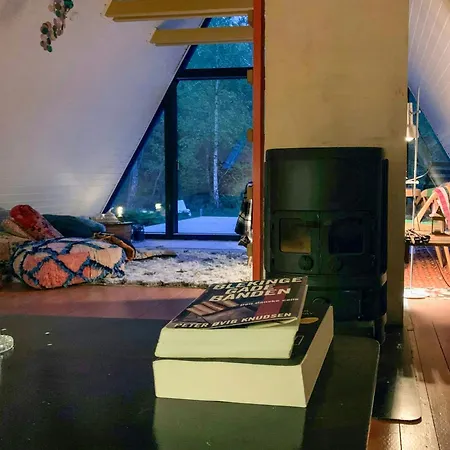 A-frame House In Ulvshale Forest Near Mons Klint *