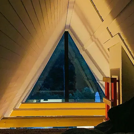A-frame House In Ulvshale Forest Near Mons Klint Prázdninový dům